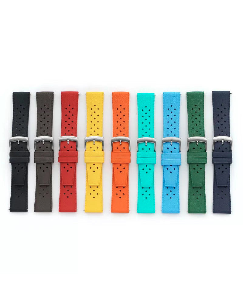 Dive Watch Strap FKM Rubber Quick Release 20mm & 22mm