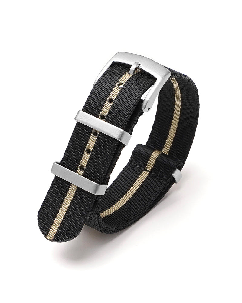 Military Canvas Watch Strap Nylon Fabric Diver 18mm 20mm 22mm 24mm