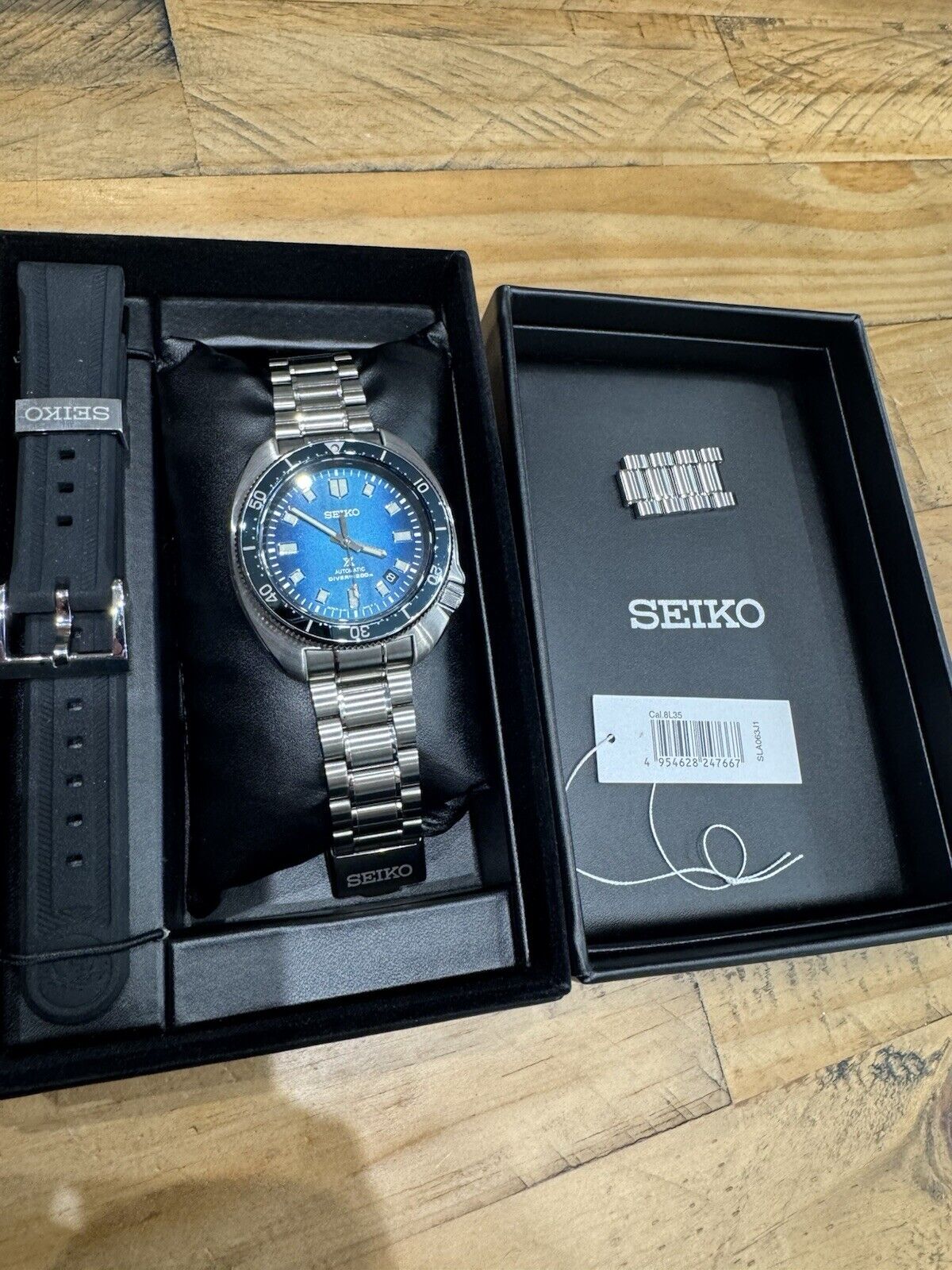 Seiko Prospex SLA063 Willard 1970 Blue Diver RARE LTD Only 500 Made