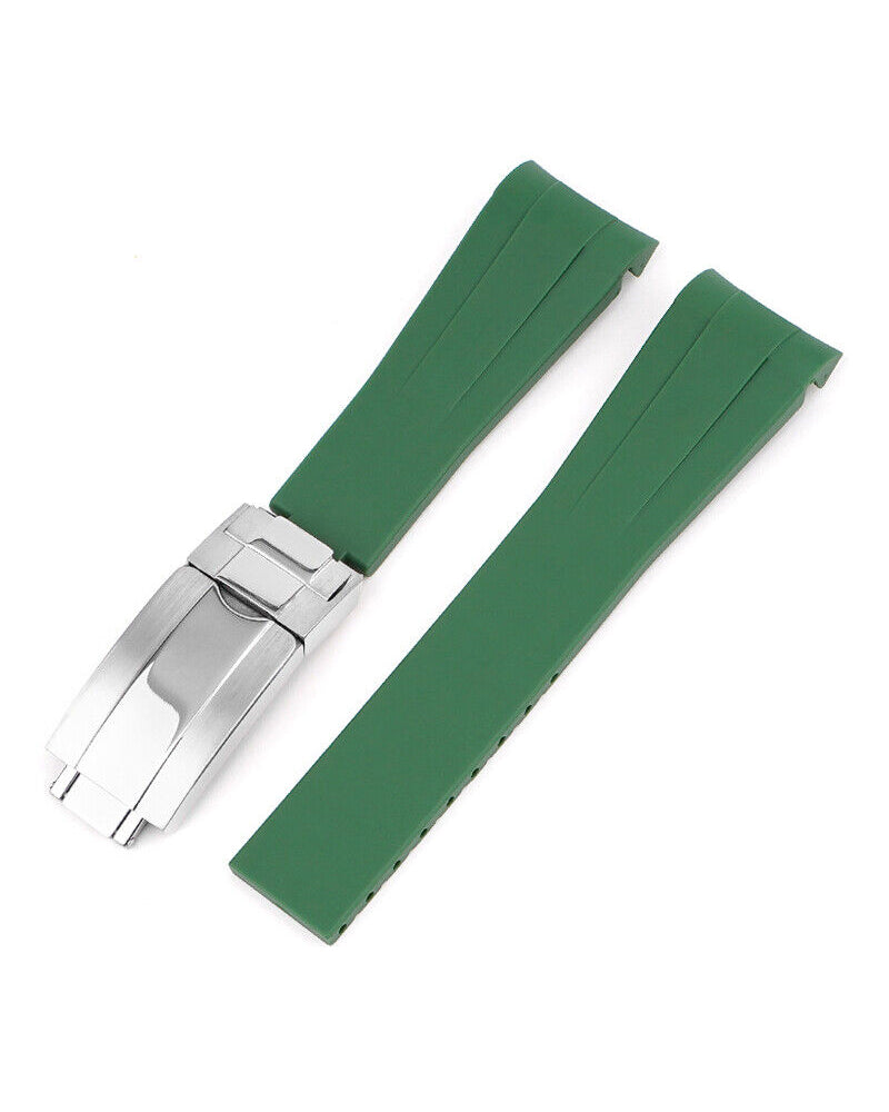 Rolex Submariner Watch Strap NON-OEM & Deployant Waterproof Silicone Wristband