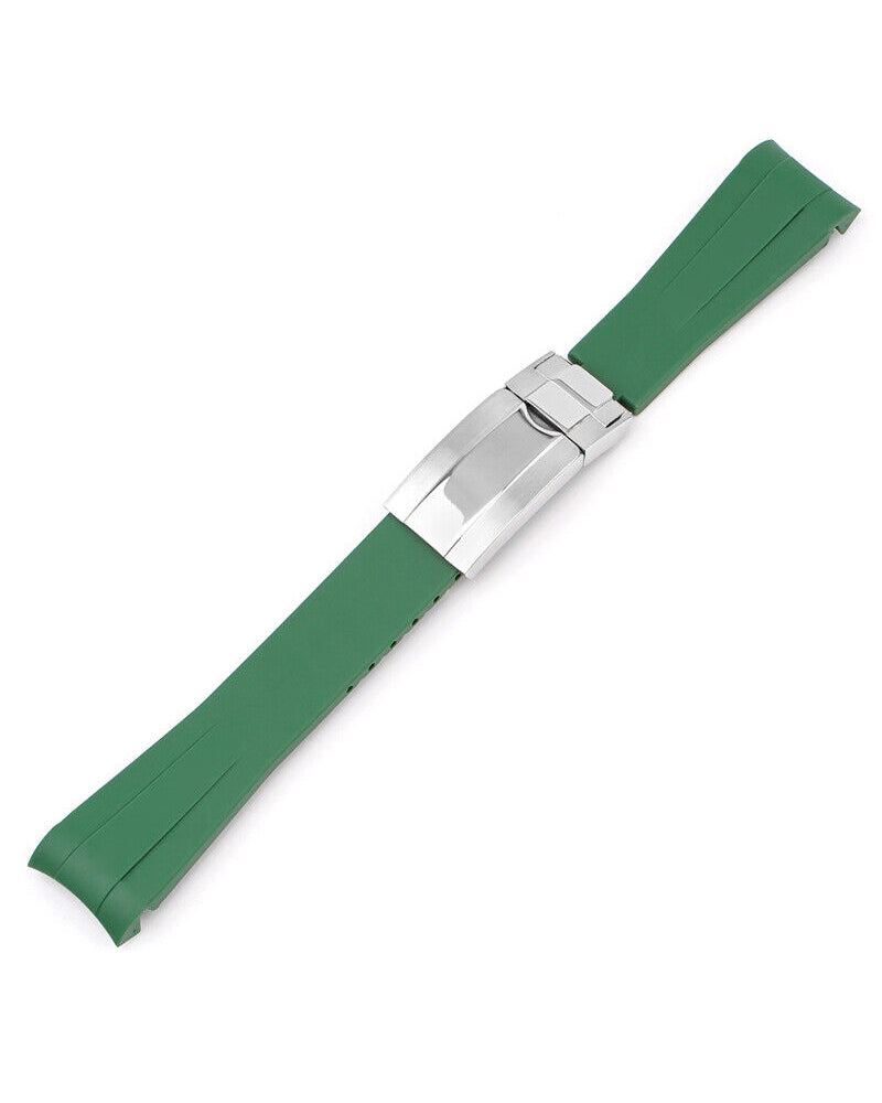 Rolex Submariner Watch Strap NON-OEM & Deployant Waterproof Silicone Wristband